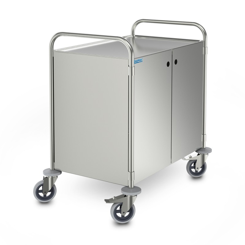 Guéridon de transport fermé