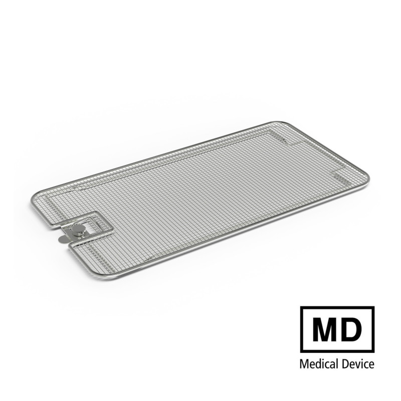 Couvercle pour panier à poignées rétractables