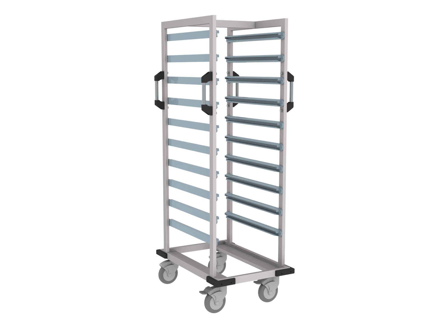 Chariot de transport de bacs ABS